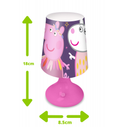 LAMPE DE NUIT PEPPA PIG