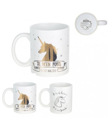 MUG LICORNE CERAMIQUE