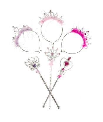 SET PRINCESSE DIADEME BAGUETTE