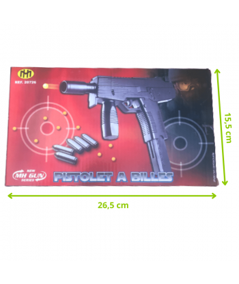 PISTOLET UZI 28CM