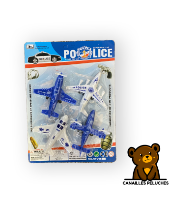 BL. AVION POLICE X4