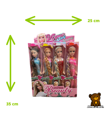 DP. POUPEE TRESSE X12