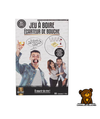 JEU A BOIRE ECARTEUR BOUCHE