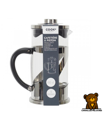 CAFETIERE A PISTON METAL 60CL