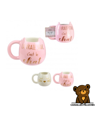 MUG OREILLES CHAT