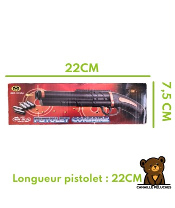 PISTOLET CORSAIRE 34CM