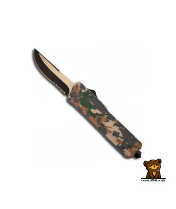 COUTEAU CAMOUFLAGE LAME 9CM