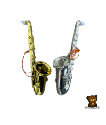 SACHET SAXOPHONE OR/ARGENT