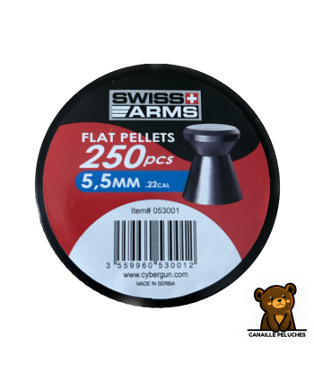 PLOMBS SWISS ARMS 5.5MM x250