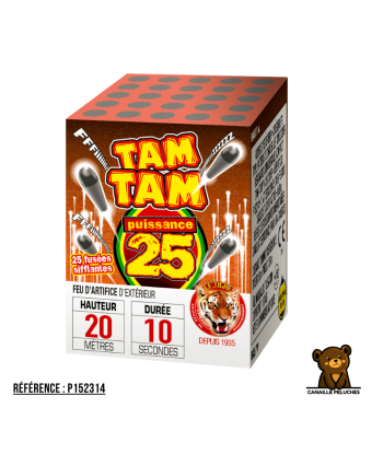 PETARD TAM TAM 25 PCS