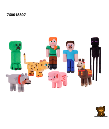 MINECRAFT 8ASST T3- 30CM