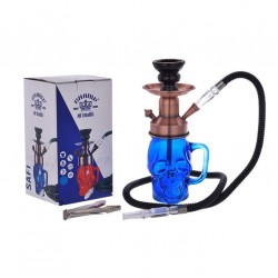 CHICHA CRANE 30CM BLEUE