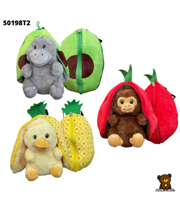 PELUCHE ANIMAUX FRUITS T2...