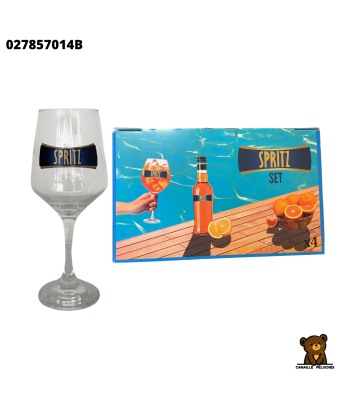 SET VERRES SPRITZ x4