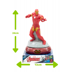 VEILLEUSE AVENGERS IRON 3D