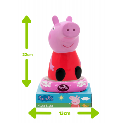 VEILLEUSE PEPPA PIG 3D